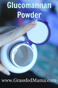 Glucomannan powder