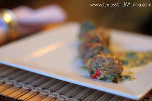 Creamy Spinach and Meatballs 