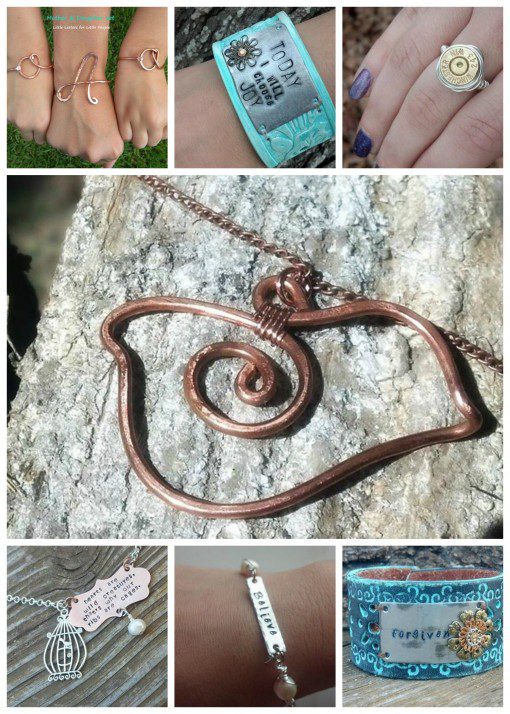 Moss Jewelry Collage