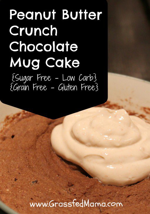 Sugar free, grain free, gluten free, low carb peanut butter chocolate cake