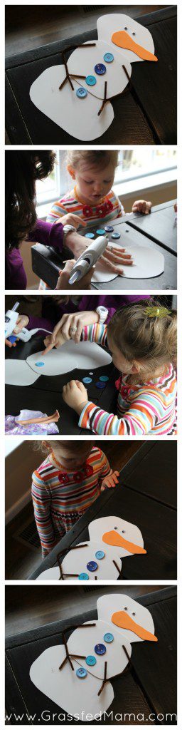 foam snowman craft, do you want to build a snowman
