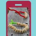 easy toddler craft, easy preschool craft, cheerios craft, pipe cleaner craft, bird feeder craft