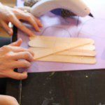 Popsicle sticks craft