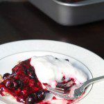 Berry Bliss Bars Crust cooked berries