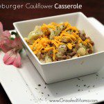 cheeseburger cauliflower casserole main