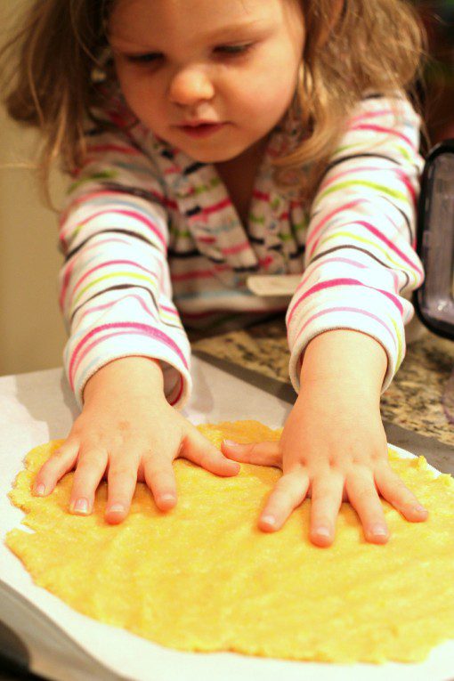 making almond flour crackers