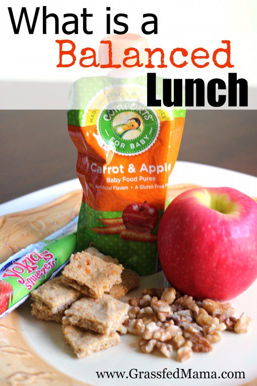 what is a balanced lunch 1
