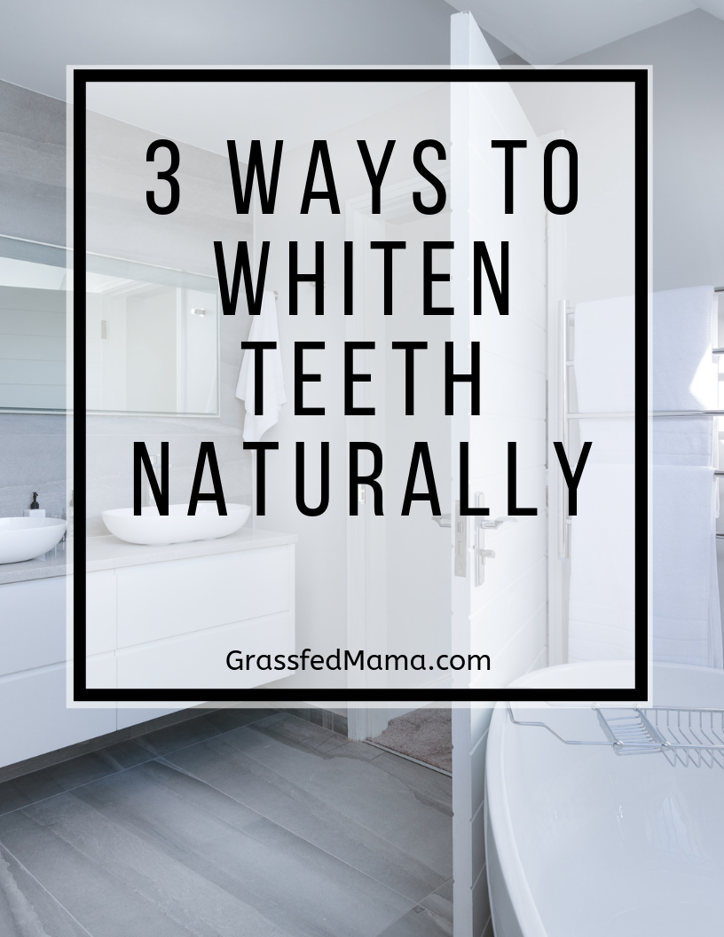 How to whiten teeth naturally