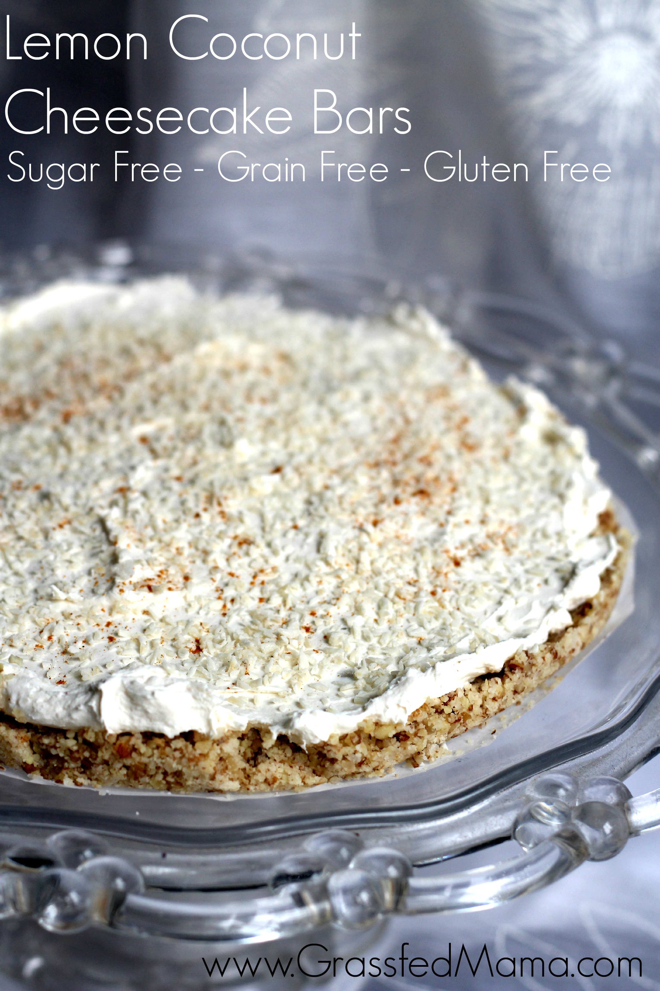 Lemon Coconut Cheesecake