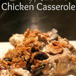 crockpot creamy mushroom chicken casserole
