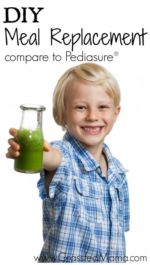 diy meal replacement shakes like pediasure
