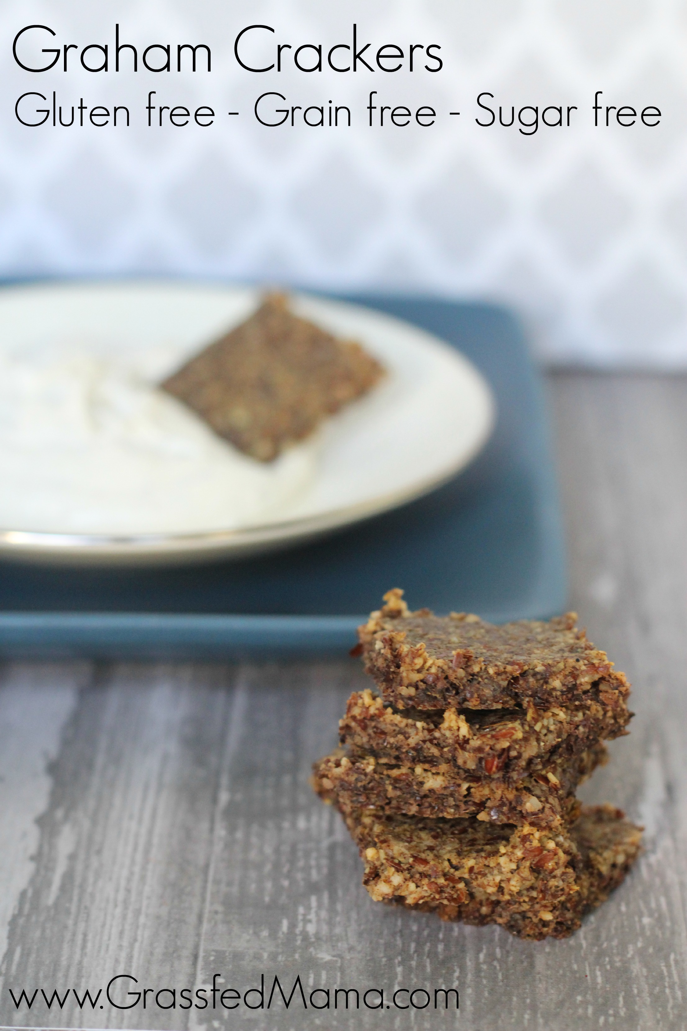 sugar free graham crackers gluten free grain free paleo