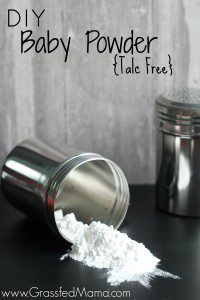 DIY Baby Powder Talc Free