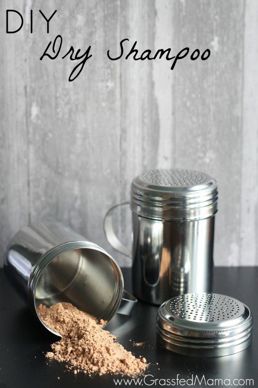 DIY Dry Shampoo Recipe using Red Clay