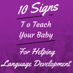 5 Signs to Teach Your baby