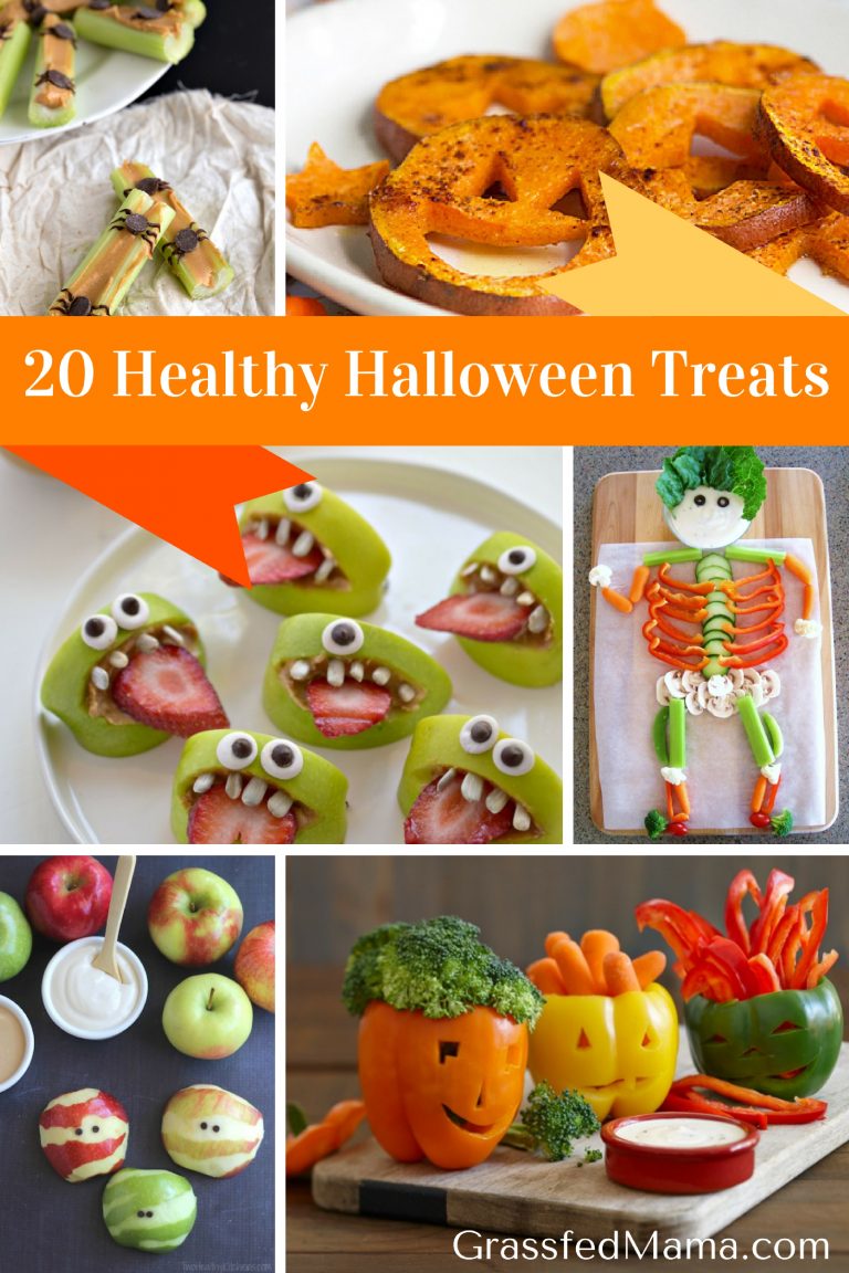 20 Healthy Halloween Treats Grassfed Mama