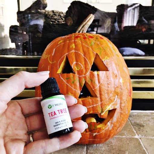 Tea Tree oil helps pumpkins last longer