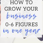 How to Grow Your Business 0-6 figures in one year