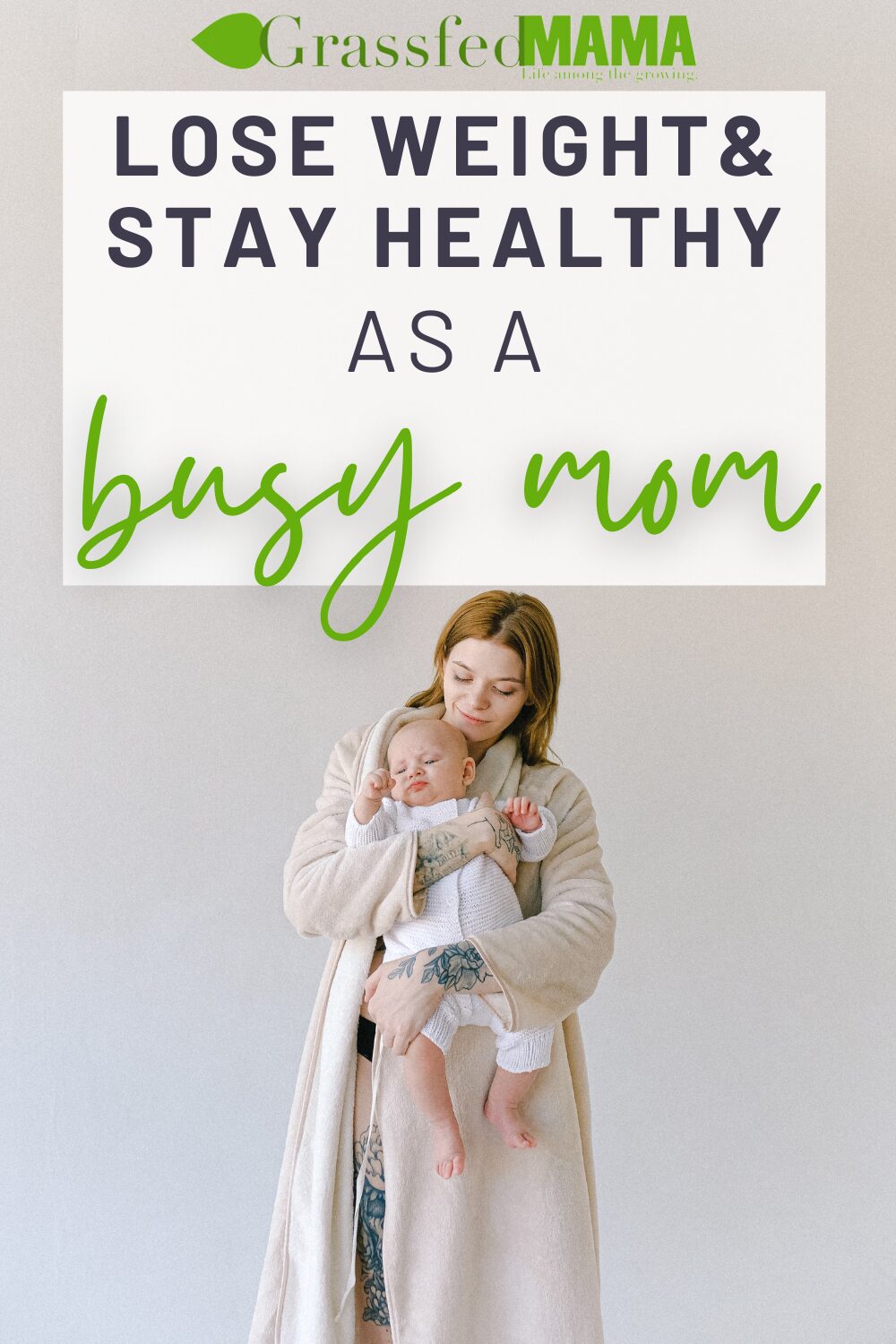 Lose weight and Stay healthy as a busy mom