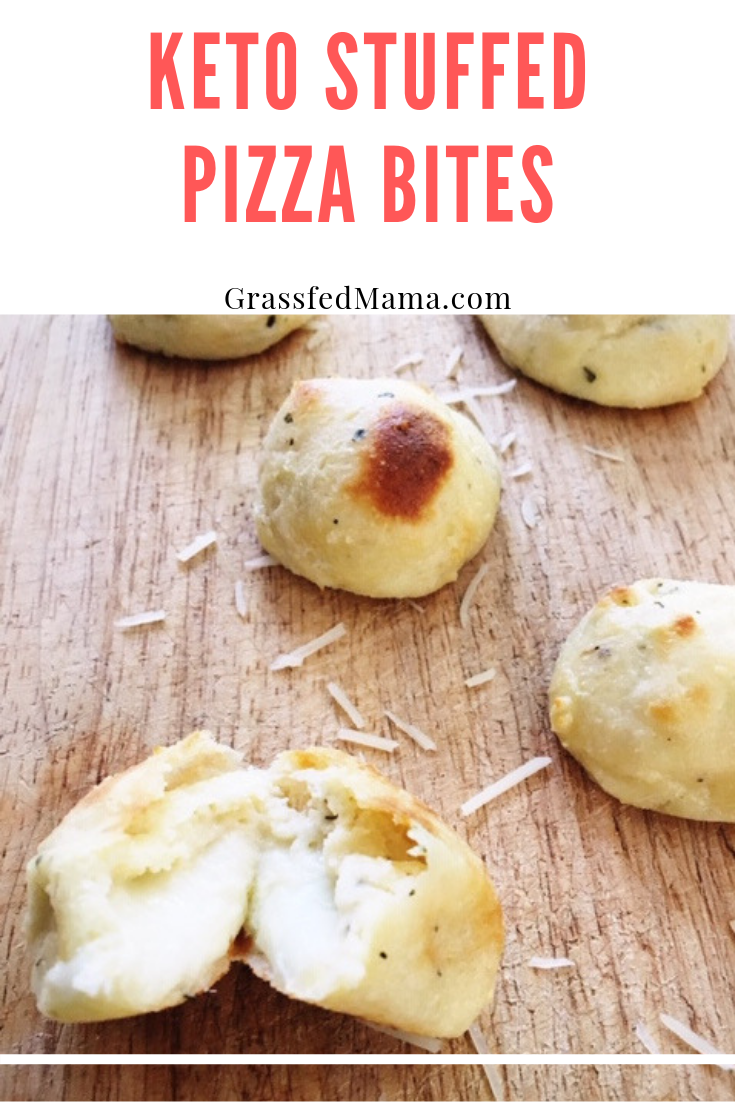 keto Stuffed Pizza Bites