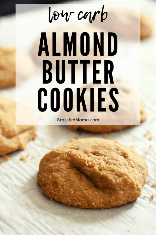 Low Carb Almond Butter Cookies