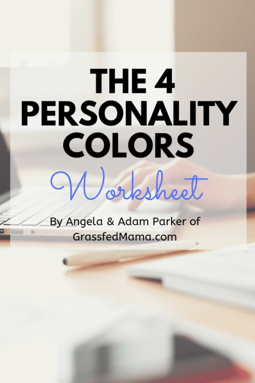 The 4 Personality Colors