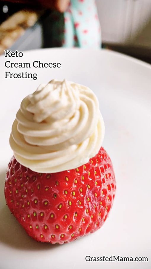 keto cream cheese frosting