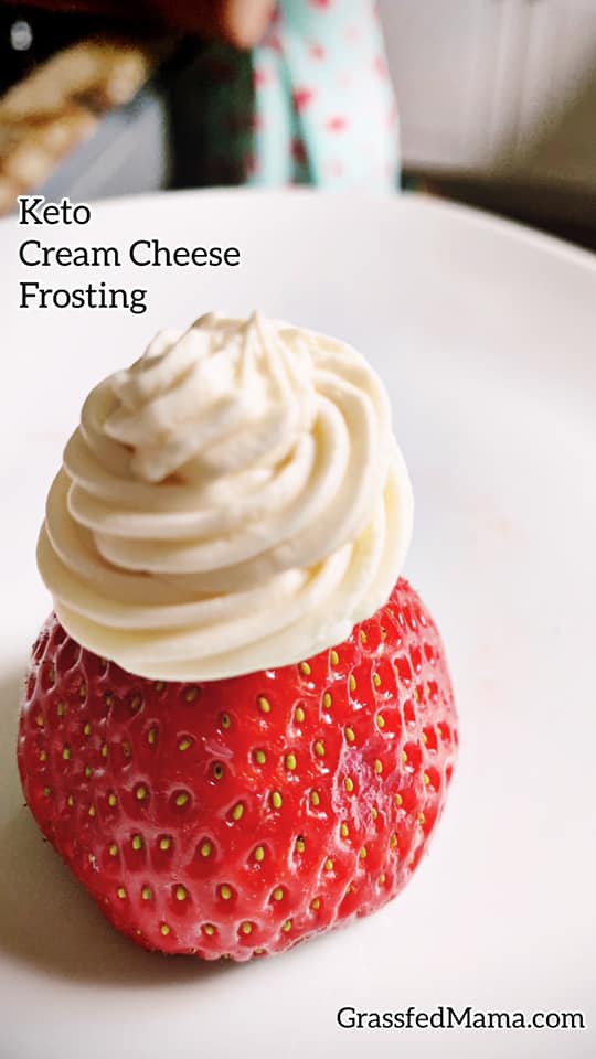 keto cream cheese frosting