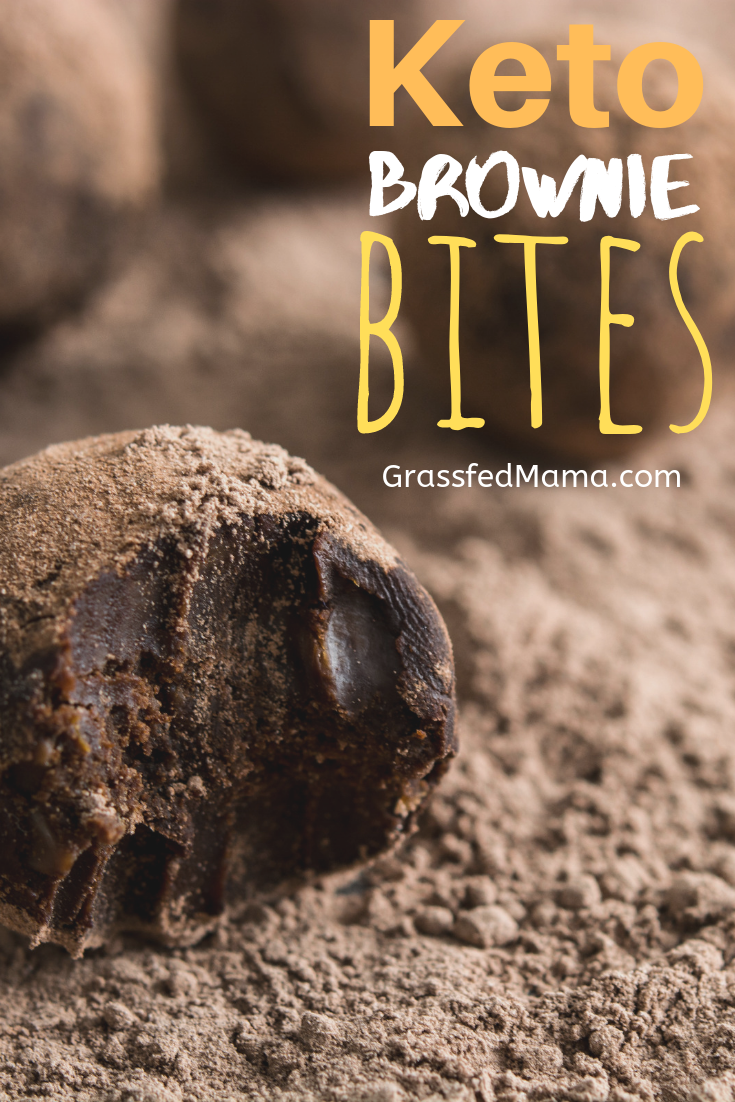 Keto Brownie Batter Bites