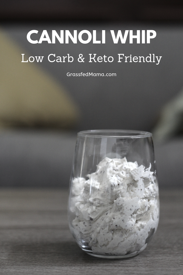 Low Carb Cannoli Whip