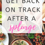 How to Get Back On Track After A Splurge