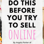 You Must do This Before You Try to sell online