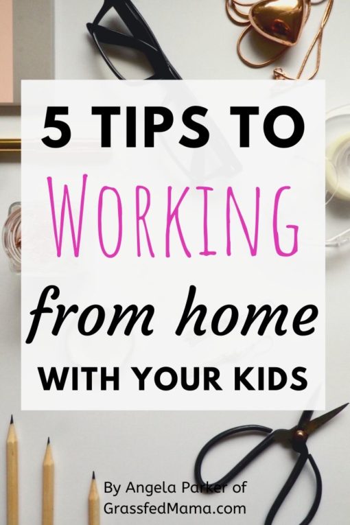 5 Tips to Working From Home With Kids