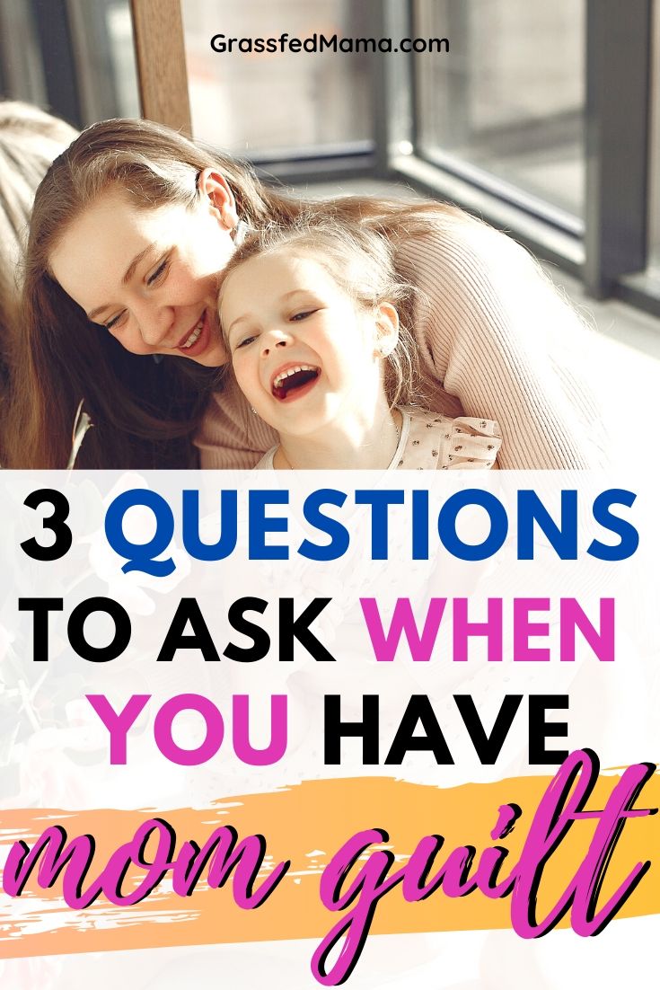 3 Questions to Ask When You Have Mom Guilt