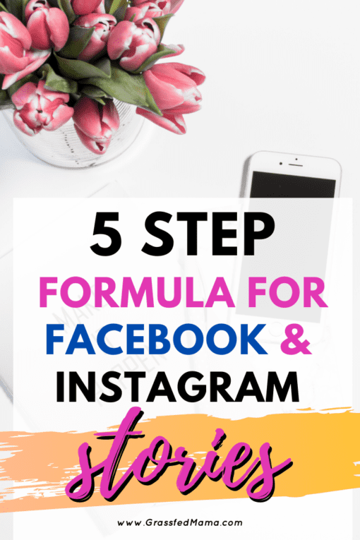 5 Step Formula for Facebook and Instagram Stories