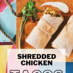 Low Carb Shredded Chicken Tacos