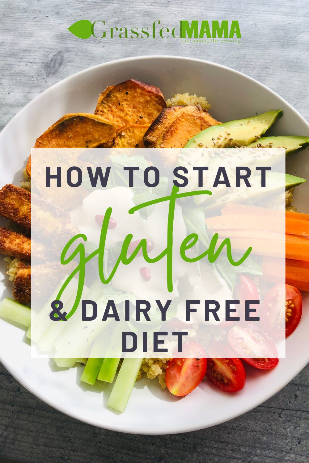 How to Start Gluten Free Dairy Free Diet - Grassed Mama